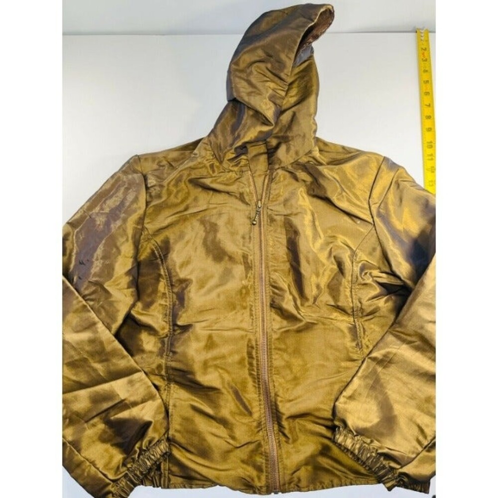 Neiman Marcus Vintage 80S Nylon Jacket Women's Size M Retro Wind Breaker